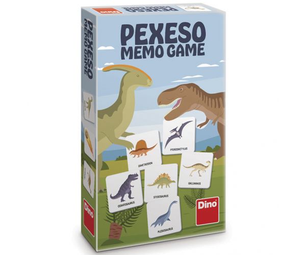 Dino pamäťová hra