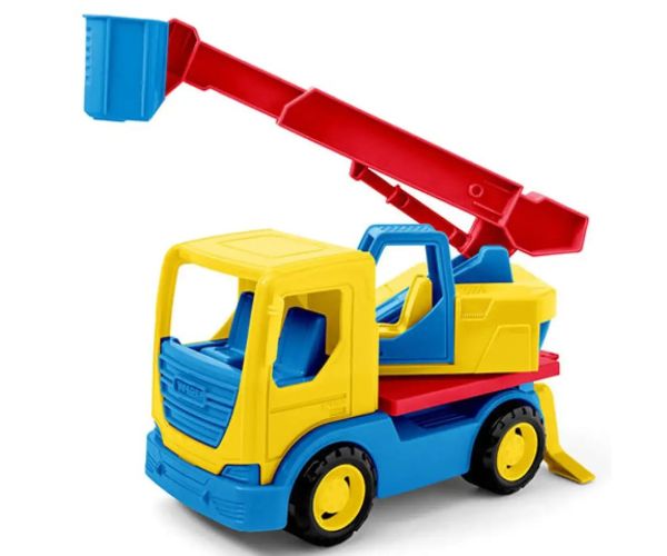 Tech Truck farebné nákladné auto so zdvíhacím košom 29 cm - Wader