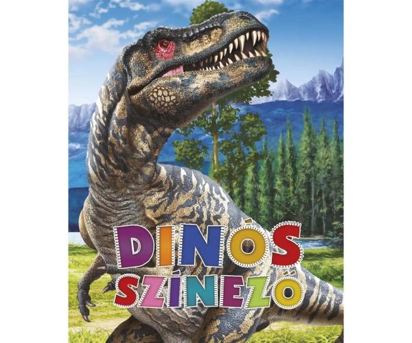 Dino omaľovánka