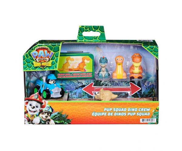 Paw Patrol Dino Movie - Rexi dinosaurov tím herný set - Spin Master