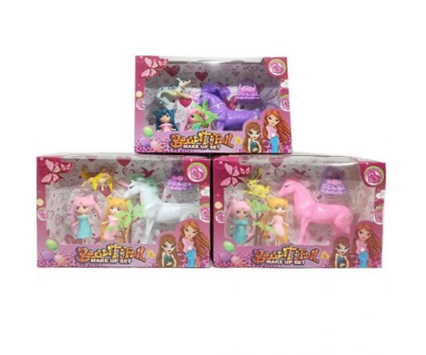 Unicorn set s princeznami vo viacerých variantoch