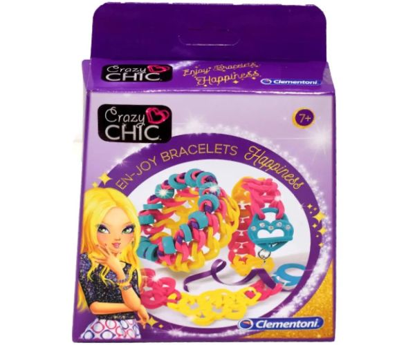 Crazy Chic Šťastie set na výrobu náramkov - Clementoni