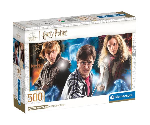 Harry Potter Hrdinovia Rokfortu HQC 500-dielne puzzle - Clementoni