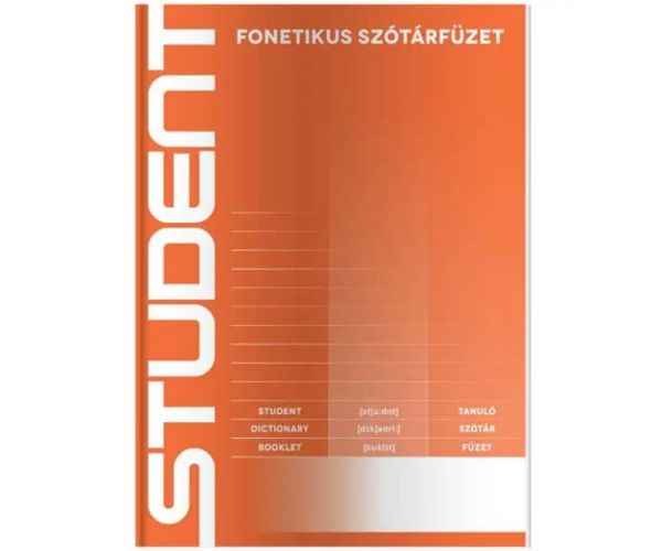 ICO: Student fonetický slovníkový zošit A/5