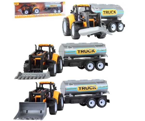 Engineering Truck: Traktor s cisternou v rôznych verziách 46cm