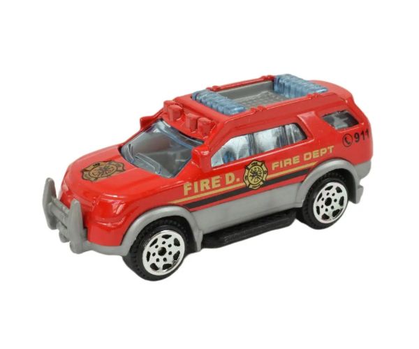 World of Trucks: Hasičské autá v rôznych variantoch 7cm