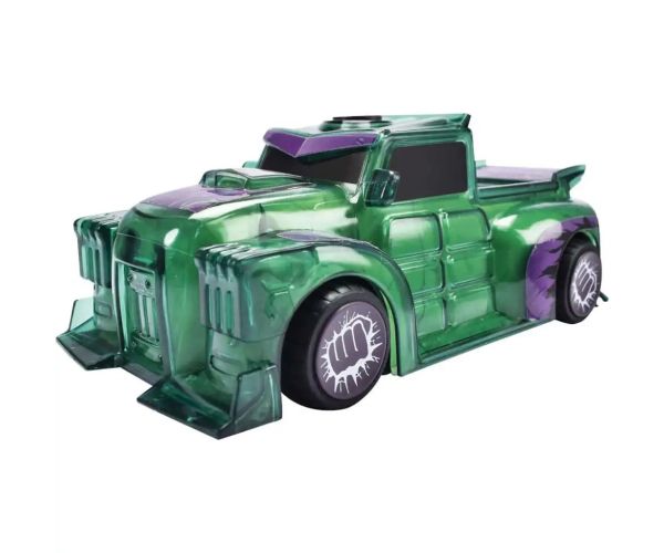 Marvel: Svetelný hrdina Hulk vozidlo so svetelnými a zvukovými efektmi - Jada Toys
