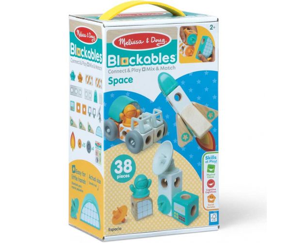 Melissa&Doug: Blockables - Hračky v priestore - Spin master