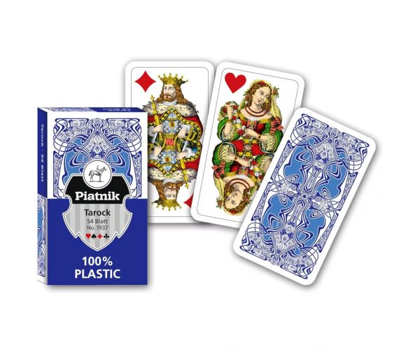Plastik Tarokové karty 1x54 kariet - Piatnik