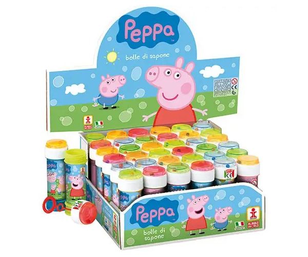 Prasiatko Peppa bublifuk 60 ml