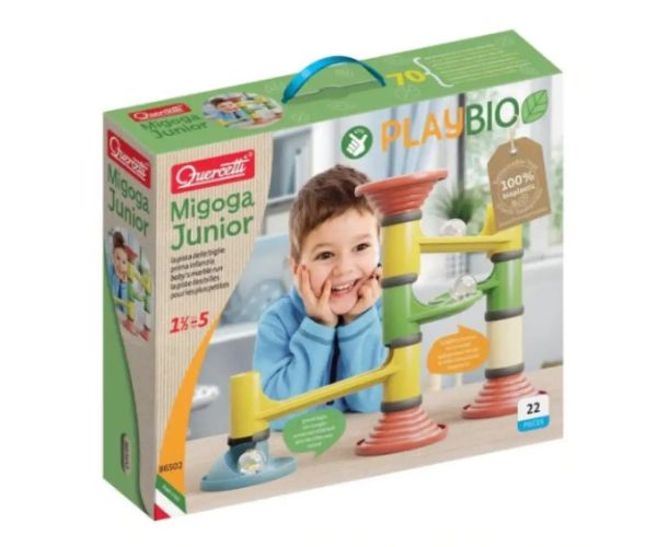 Quercetti: Play Bio Migoga Junior guľičková dráha, hrací set
