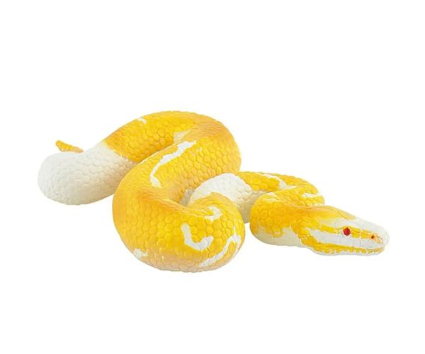 Albino kráľovský pitón hracia figúrka