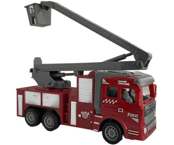 RC Hasičské auto so zdvíhacím košom na diaľkové ovládanie 1/30  22cm
