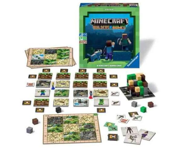 Minecraft: Builders & Boimes Spoločenská hra - Ravensburger