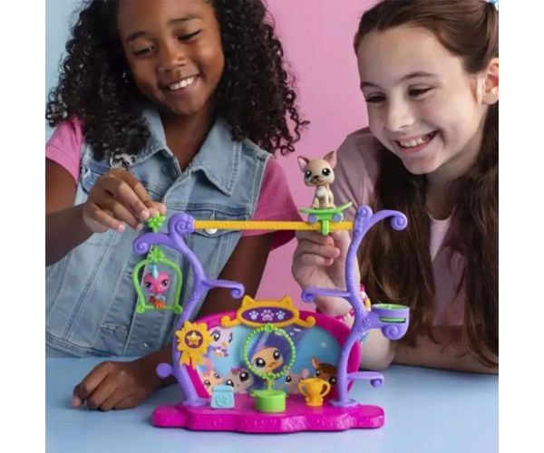 Littlest Pet Shop: Talentované zvieratká hracia súprava s 2 figúrkami, séria 1