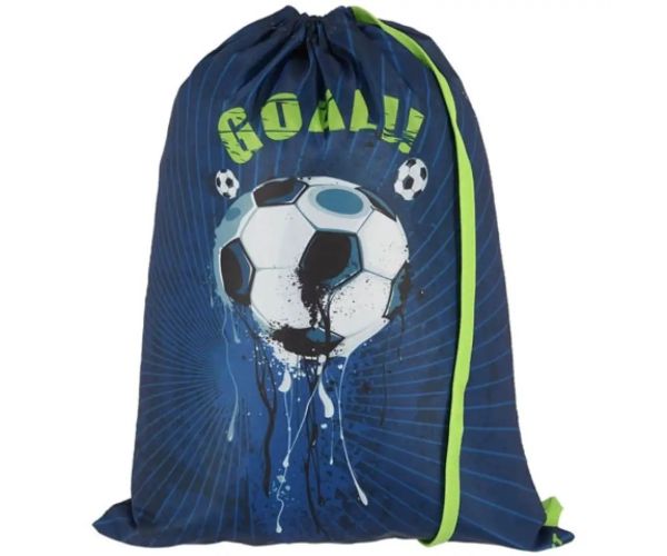 Football goal ergonomická školská taška batoh s peračníkom 4-dielny set