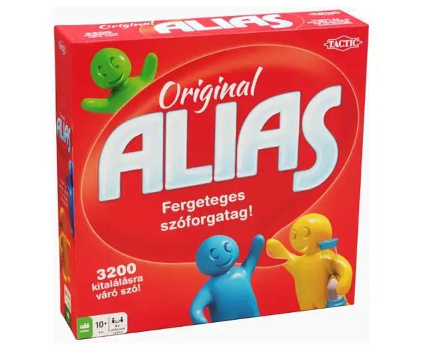 Original Alias spoločenská hra (maďarská verzia)