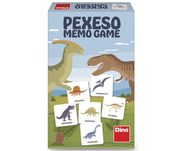Dino pamäťová hra