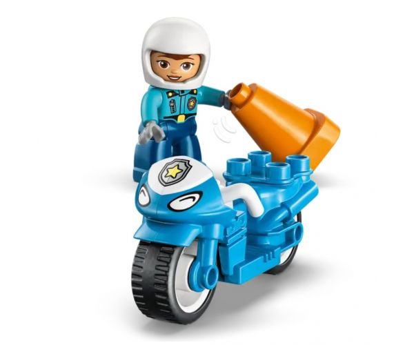 LEGO® DUPLO®: Modrá policajná motorka (10471)
