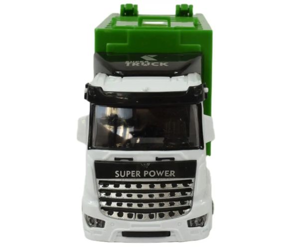 Super Truck: Kontajnerové smetiarske auto so zotrvačníkom 20cm