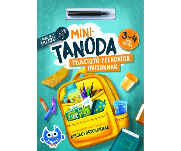 Minitanoda umývateľným fixom - od 3 do 4 rokov