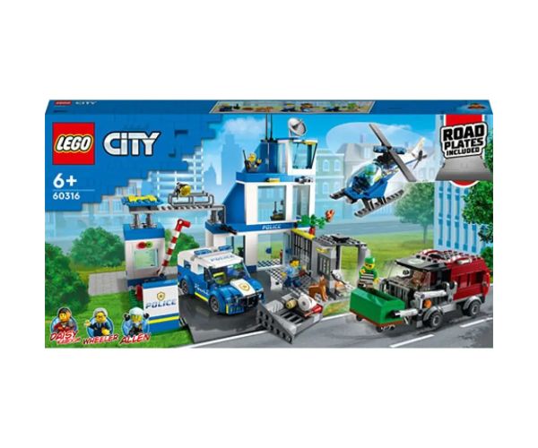 LEGO® City: policajná stanica (60316)