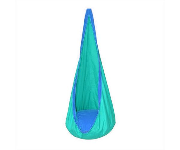 Hojdačka v tvare kvapky v modrej a tmavomodrej farbe 60cm - Wonderland