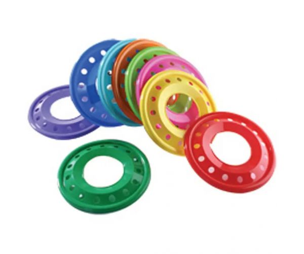Frisbee hádzací tanier s otvorom 24 cm - D-Toys