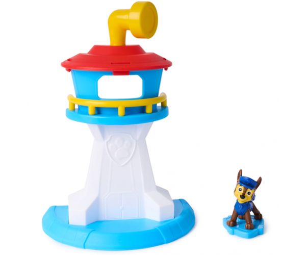 Paw Patrol: Adventure City Tower vyhliadková veža s figúrkou Chase – Spin Master