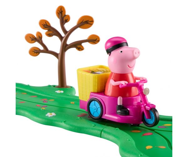 Whizz-Around Peppa prasiatko s bicyklom herný set