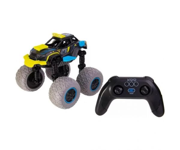 KOO: Kinchika 010 diaľkovo ovládaný transformovateľný Monster Truck s LED osvetlením