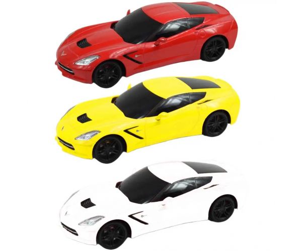 RC Chevrolet Corvette C7 autíčko na diaľkové ovládanie 1/24 mierka 19cm vo viacerých farbách 1ks