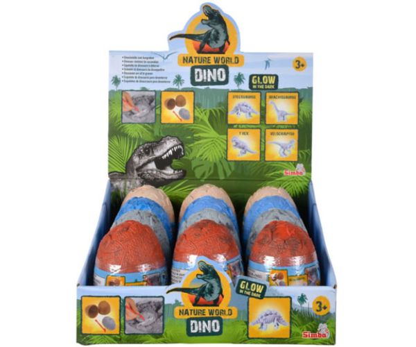 Kostra dinosaura vo vajci, rôzne varianty - Simba Toys