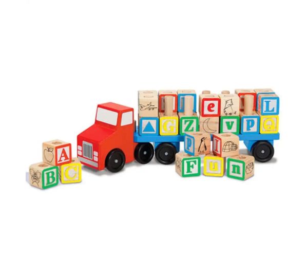 Kamión prevážajúc písmenká - Melissa & Doug