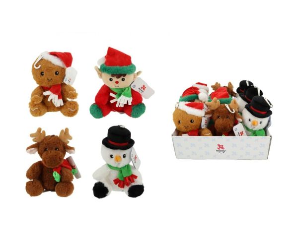 Nicotoy: Vianočná plyšová postava v rôznych variantoch 1ks 18cm - Simba Toys
