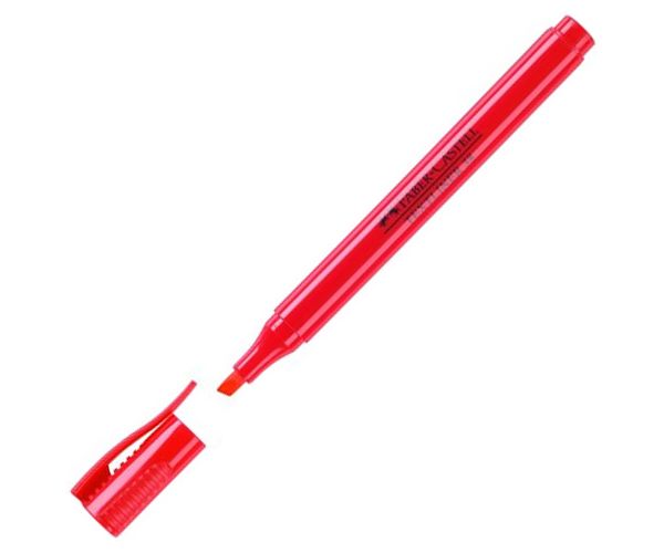 Faber-Castell: Super-floures zvýrazňovač 38 červená