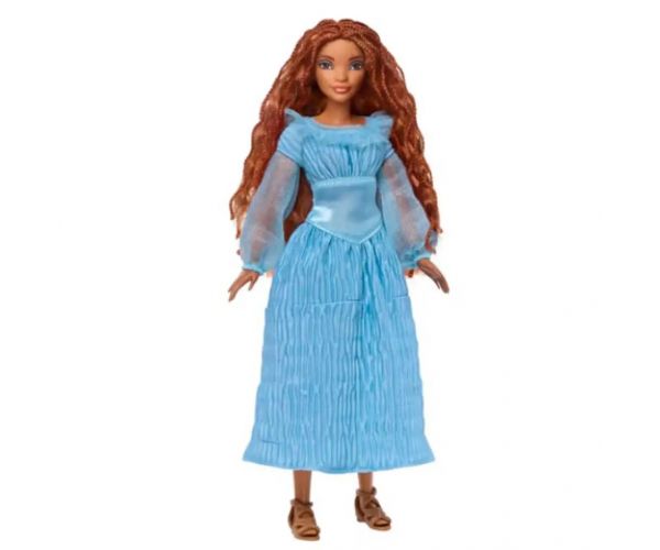 Disney Malá morská víla: Ariel v modrých šatách 30cm - Mattel
