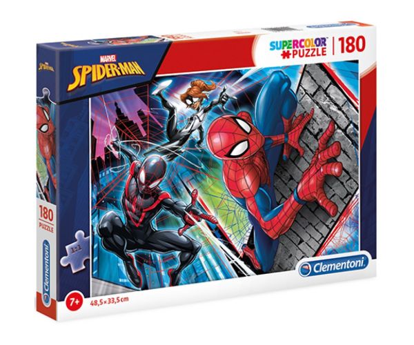 Marvel Spider-Man Supercolor puzzle 180ks - Clementoni