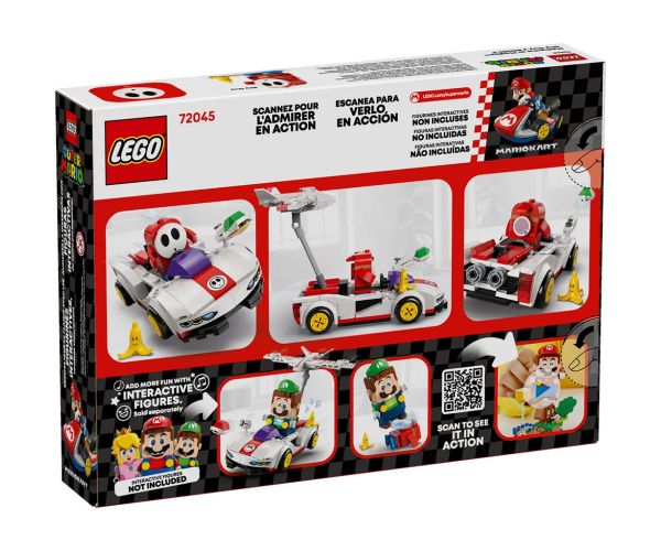 LEGO® Super Mario™: Mario Kart™ – Shy Guy a P-Wing (72045)