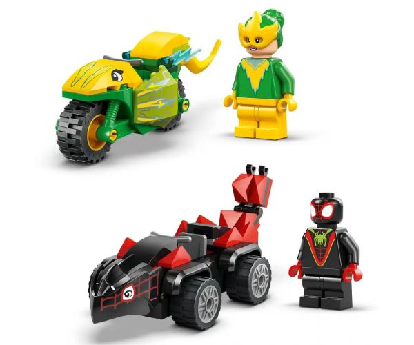 LEGO® Marvel: Spin a Electro - Naháňačka s dinosaurným vozidlom (11198)