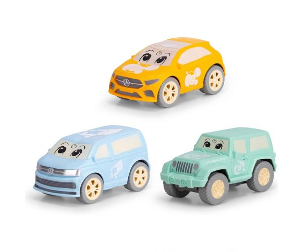ABC Cozy Friends járművek többféle változatban 1db - Simba Toys