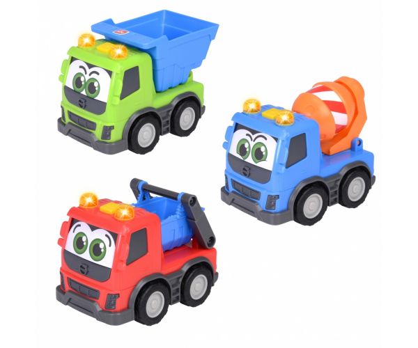 ABC Volvo Trucky városi munkagépek több változatban 13 cm - Simba Toys