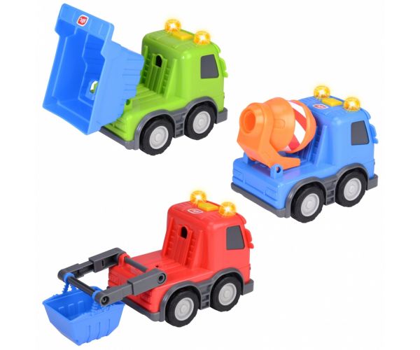 ABC Volvo Trucky városi munkagépek több változatban 13 cm - Simba Toys