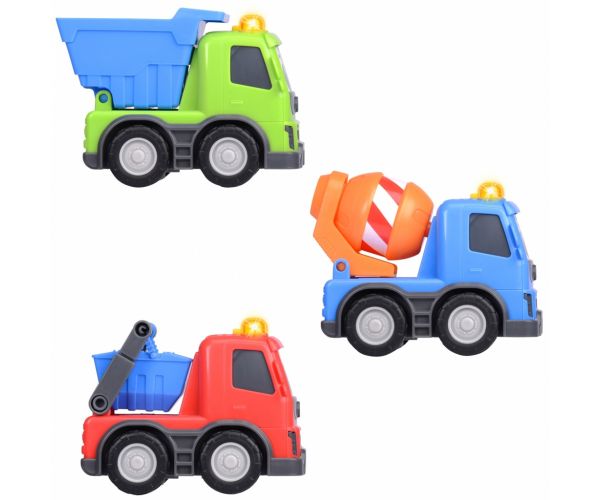 ABC Volvo Trucky városi munkagépek több változatban 13 cm - Simba Toys