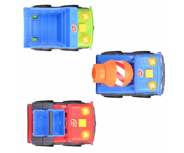 ABC Volvo Trucky városi munkagépek több változatban 13 cm - Simba Toys