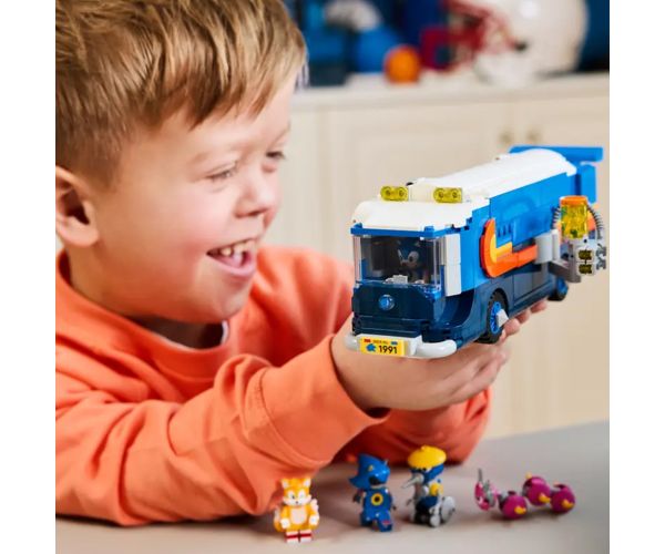 LEGO® Sonic the Hedgehog™: Vozidlová základňa tímu Sonic (77006)