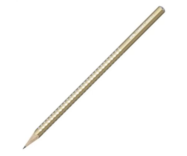 Faber-Castell: Sparkle perleťovo-zlatá grafitová ceruzka 1 ks
