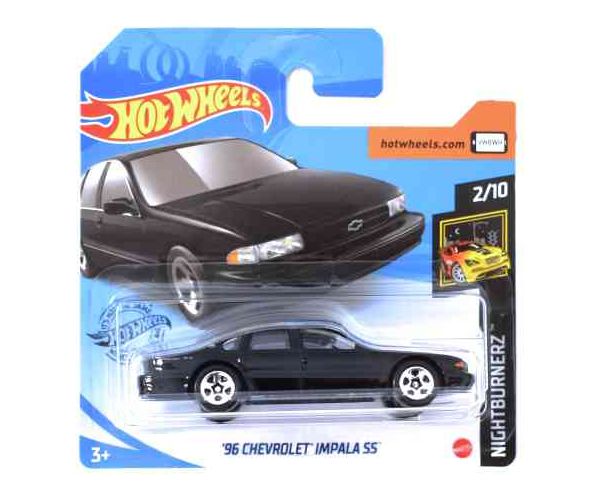 Hot Wheels: ’96 Chevrolet Impala SS autíčko 1/64 - Mattel