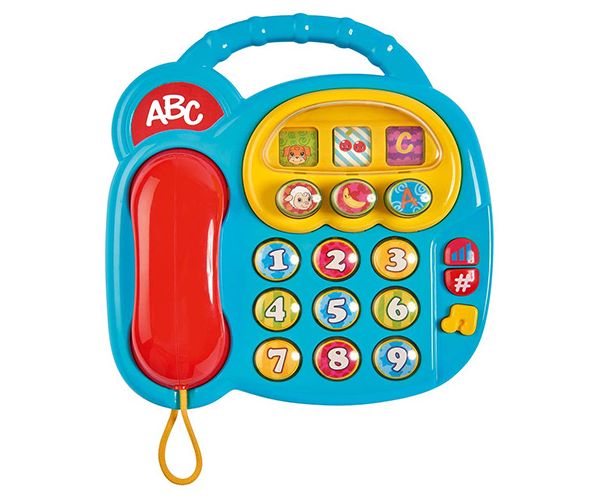 ABC színes telefon fény és hang effektekkel - Simba Toys