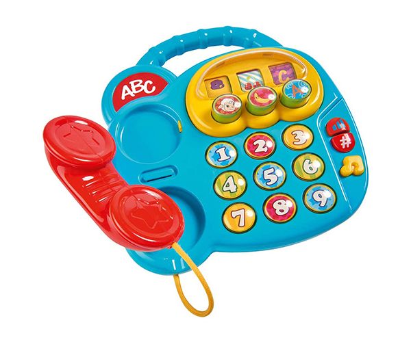 ABC színes telefon fény és hang effektekkel - Simba Toys